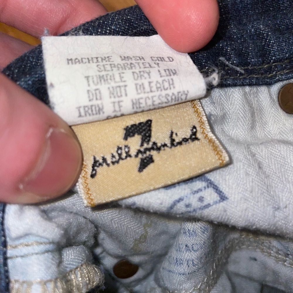 7 for all mankind flare jeans - Picture 5 of 7